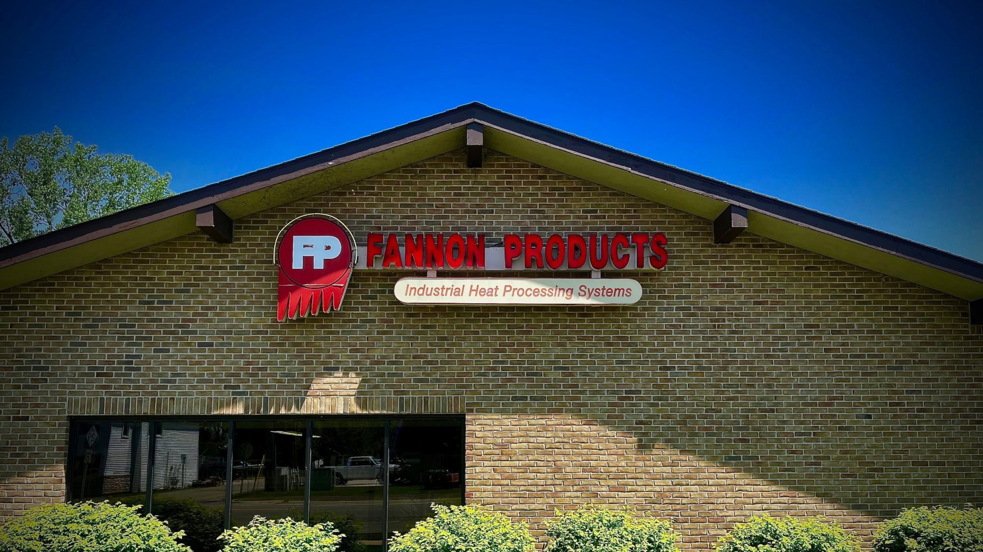 Fannon Products infrared manufacturing facility in Algonac, Michigan