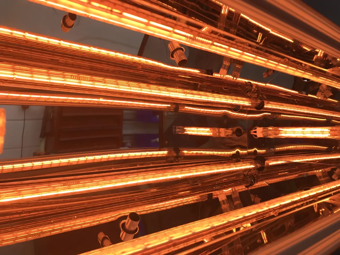 Comfort heating replacement infrared lamps